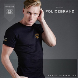 [X075] تی شرت مردانه پلیس  - X075  (EXTRA SIZE اکسترا سایز)
